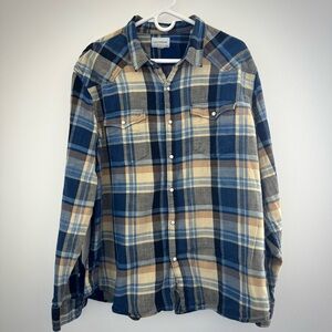 Lucky Brand Western-Style Flannel